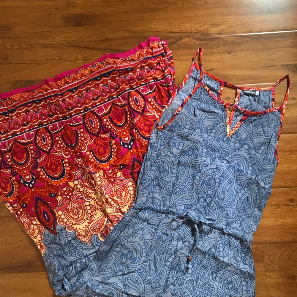 NWOT Earthbound Maxi Dress